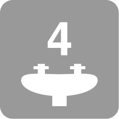4 Bathrooms
